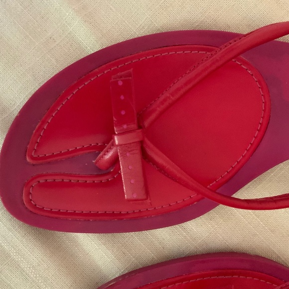 Colehaan Red/Fuchsia “Bikini” Sandal Fun Feminine - Picture 9 of 15